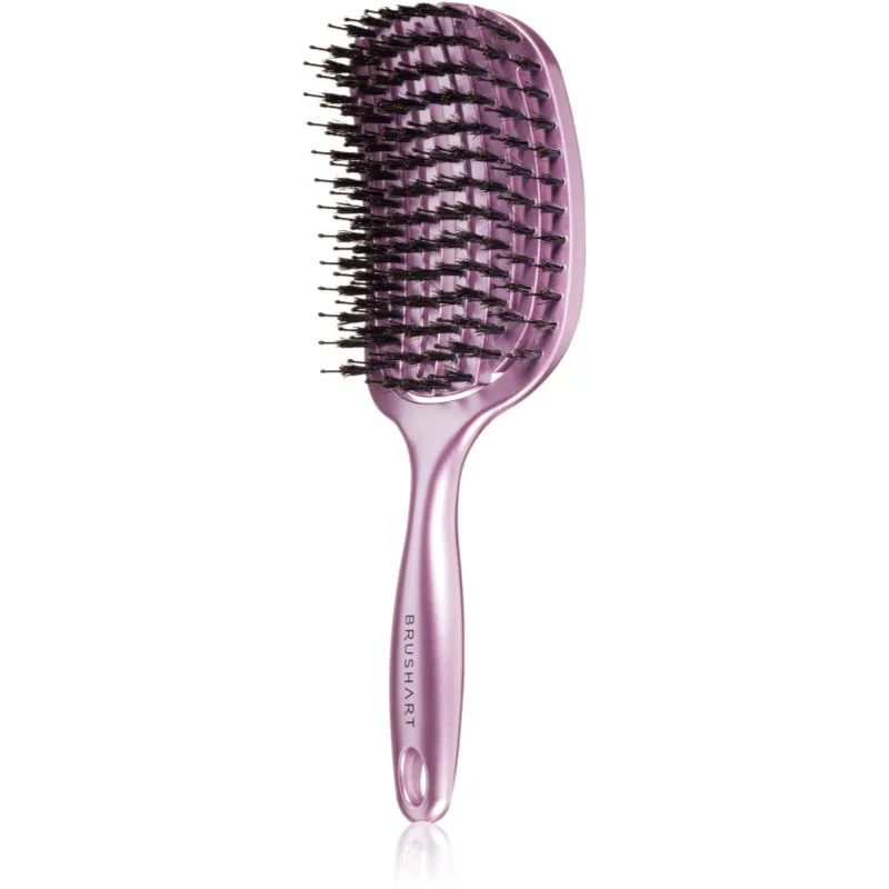 BrushArt Hair Vent blowdry hairbrush with boar bristles βούρτσα για τα μαλλιά με τρίχες από νάιλον και αγριογούρουνο Large 1 τμχ