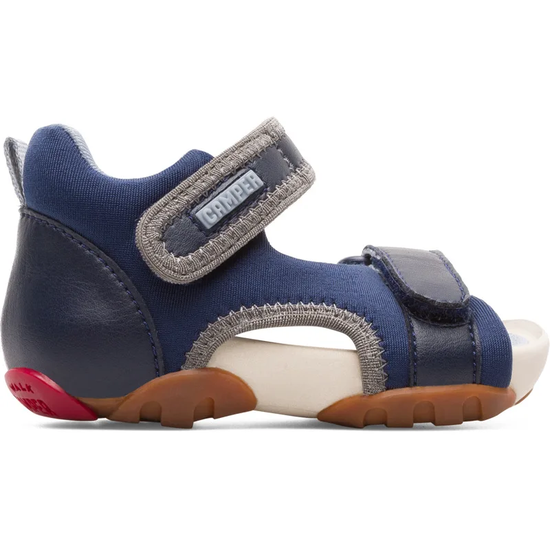 CAMPER Ous - Πέδιλα Για Firstwalkers - Μπλε, Μέγεθος 24, Cotton fabric