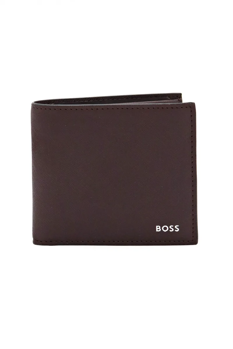 BOSS ΠΟΡΤΟΦΟΛΙ ZAIR S 4CC COIN ΜΠΟΡΝΤΩ