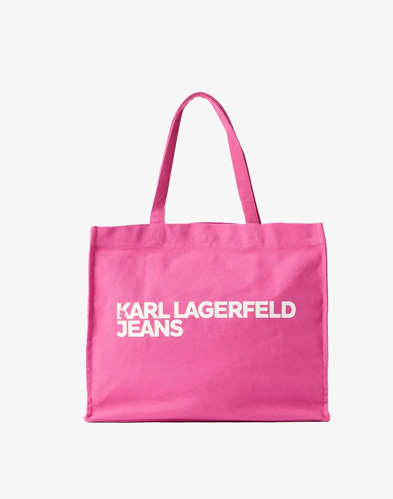 KARL LAGERFELD JEANS KLJ EW LOGO SHOPPER A1W50002-521 Fuchsia