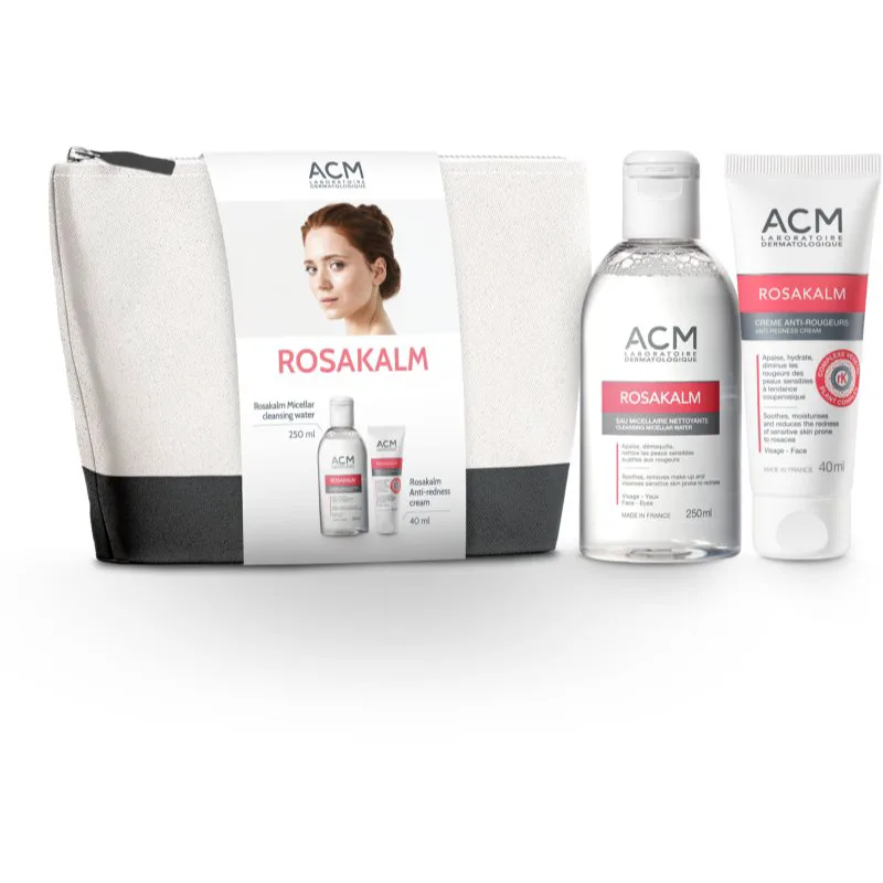 ACM Rosakalm Gift Set χριστουγεννιάτικο σετ δώρου για ευαίσθητη επιδερμίδα με τάση για κοκκίνισμα