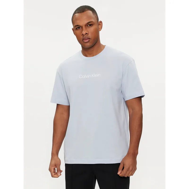 Calvin Klein T-Shirt Hero K10K111346 Γαλάζιο Regular Fit