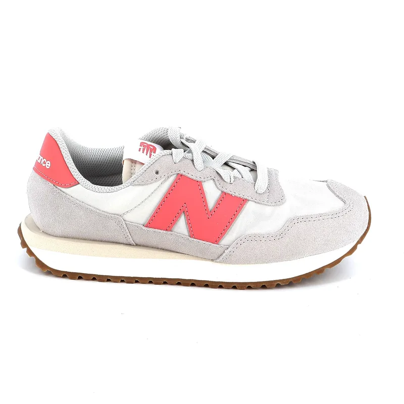 Παιδικό Αθλητικό Παπούτσι για Κορίτσι New Balance Gradeschool Χρώματος Γκρι GS237PK