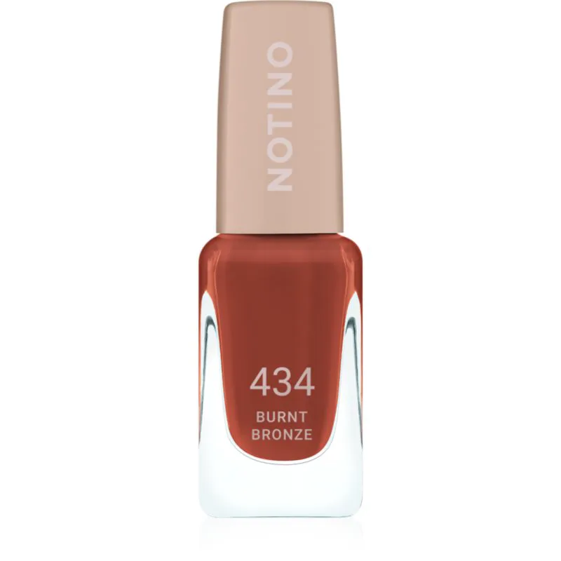 Notino Gel Effect Nail Polish βερνίκι νυχιών για τζελ αποτέλεσμα 434 Burnt Bronze 10 ml