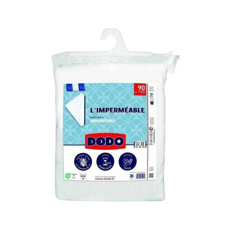 Dodo Protège-matelas Modèle imperméable blanc