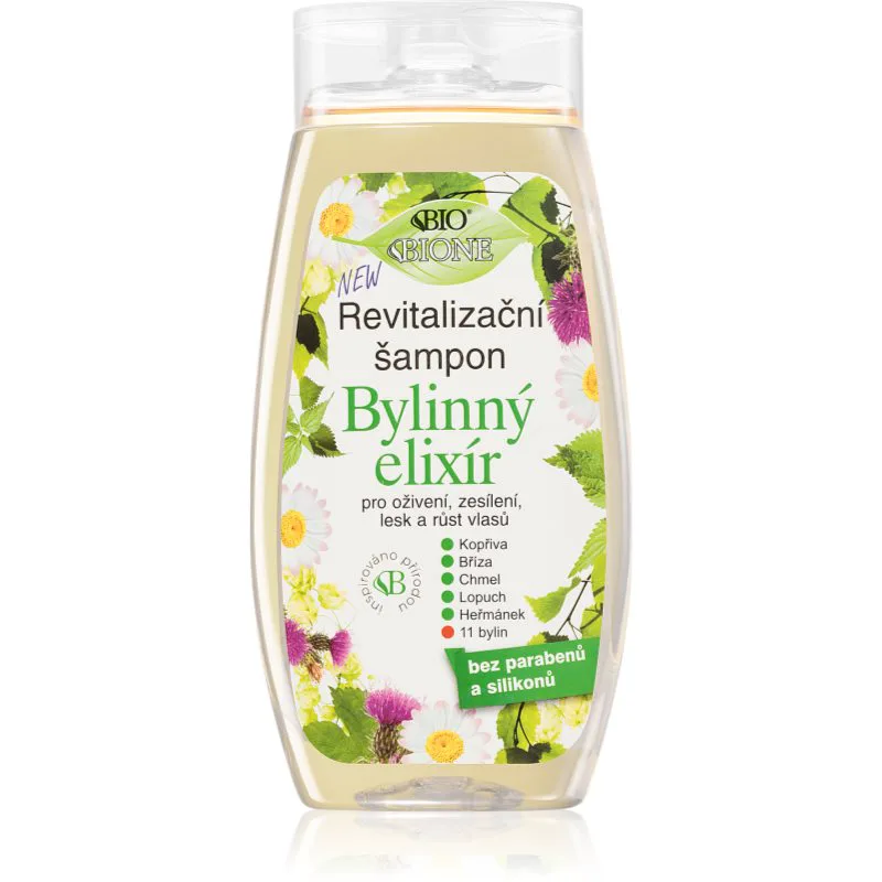 Bione Cosmetics Herbal Elixir αναζωογονητικό σαμπουάν 260 ml