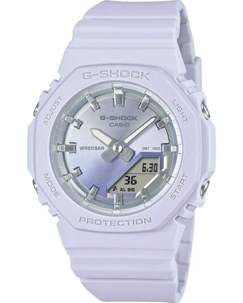 CASIO G-Shock Chronograph - GMA-P2100SG-2AER Purple case with Purple Rubber Strap