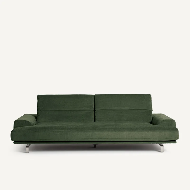 Καναπές από μείγμα πολυεστέρα Μ105xΠ215xΥ83cm