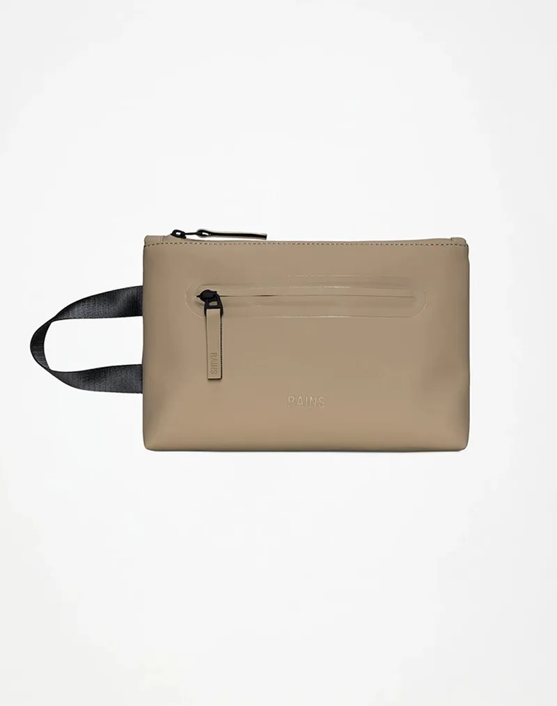 RAINS Cosmetic Bag Zip W3 16250-133 Biege