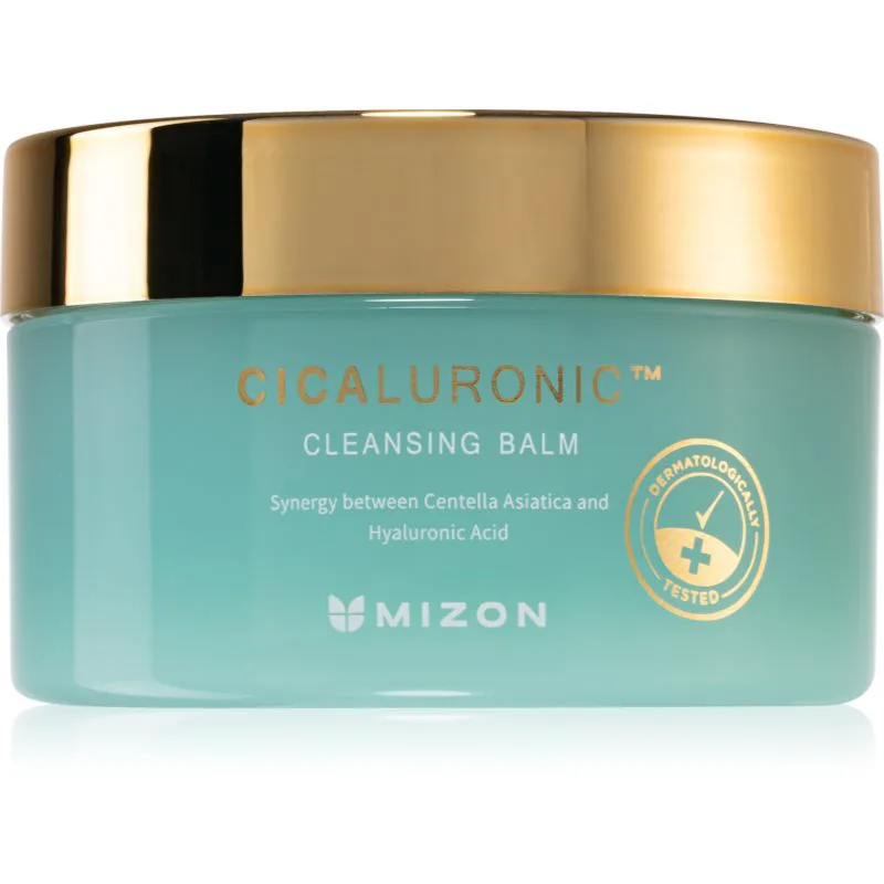 Mizon Cicaluronic™ βάλσαμο για ντεμακιγιάζ και καθαρισμό για να καταπραύνει την επιδερμίδα πρόσωπου 80 ml
