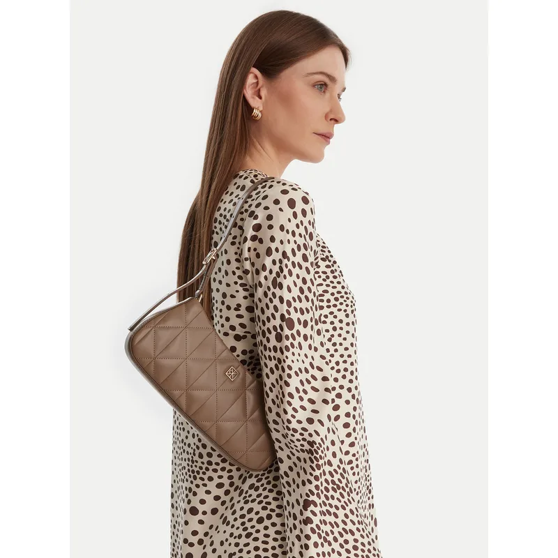 Τσάντα Calvin Klein Quilted Sm Shoulder Bag LV04F3327G Μπεζ