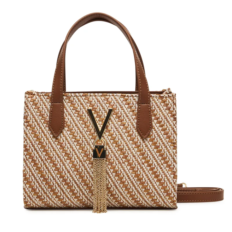 Τσάντα Valentino Divina Summer VBS9XI15S Καφέ