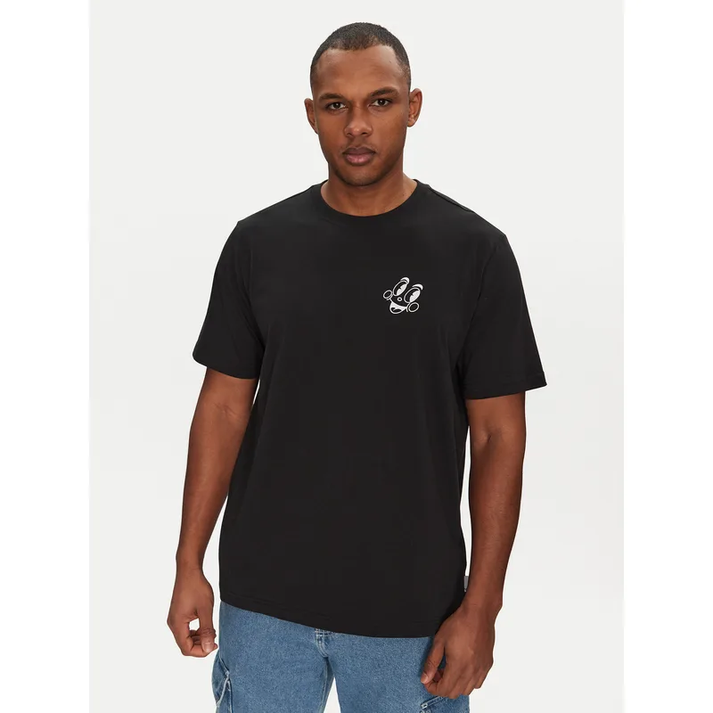 adidas T-Shirt JN7032 Μαύρο Loose Fit