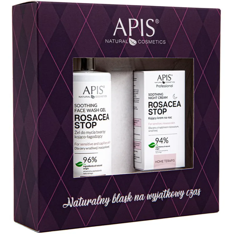 Apis Natural Cosmetics Rosacea-Stop σετ δώρου κατά της ερυθρότητας της επιδερμίδας
