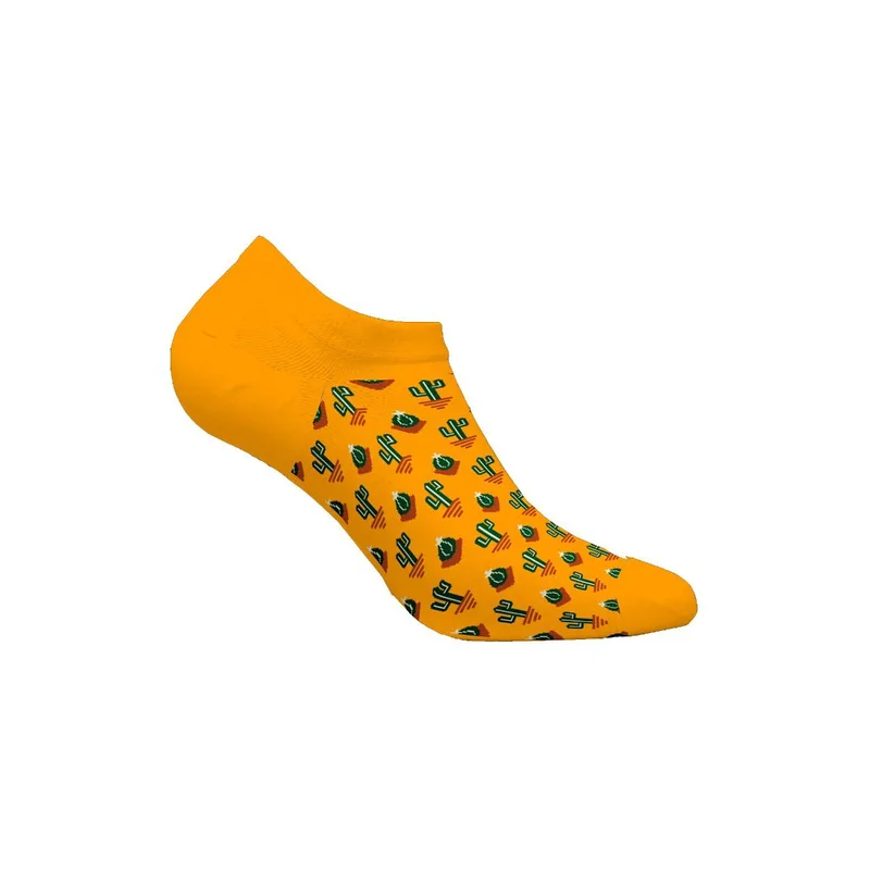 Walk Bamboo Ανδρικές κοντές κάλτσες "Cactus" W325-5-33 Κίτρινο