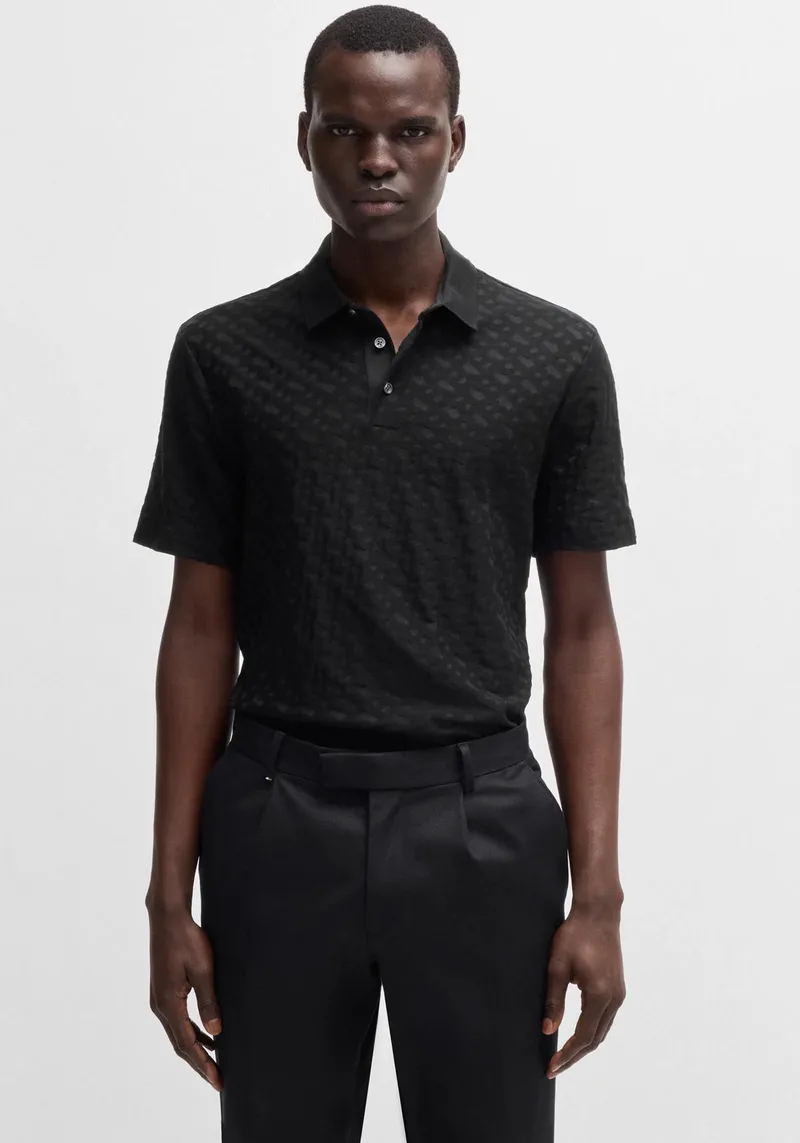 BOSS Polo Μπλούζα της σειράς H Pack 80 - 50537132 001 Black