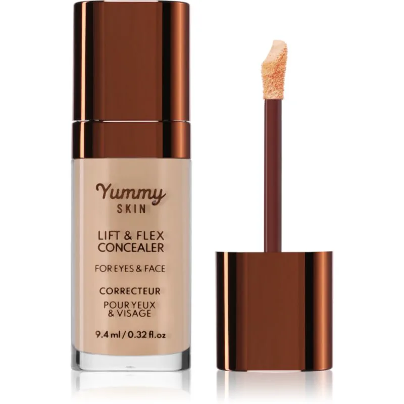 Danessa Myricks Beauty Yummy Skin Lift & Flex Concealer υγρό κονσίλερ με ματ αποτελέσματα απόχρωση 4 - Light With Neutral Undertones 8.4 ml