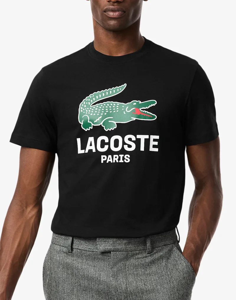 LACOSTE ΜΠΛΟΥΖΑ ΚΜ TEE-SHIRT SS 3TH5634-031 Black