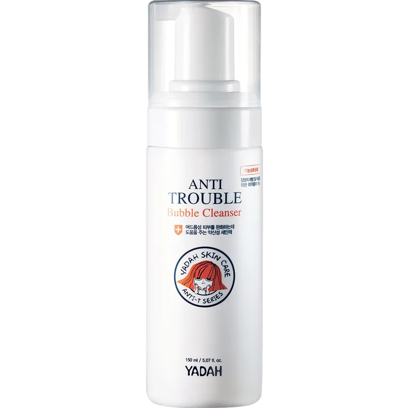 Yadah Anti Trouble Bubble Cleanser Αφρός Καθαρισμού Προσώπου για Επιδερμίδα με Ατέλειες 150ml