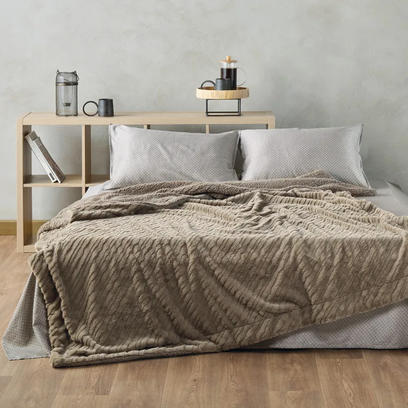 Κουβέρτα Γούνινη King Size 260X230 Kentia Lilibeth 43 (260x230)