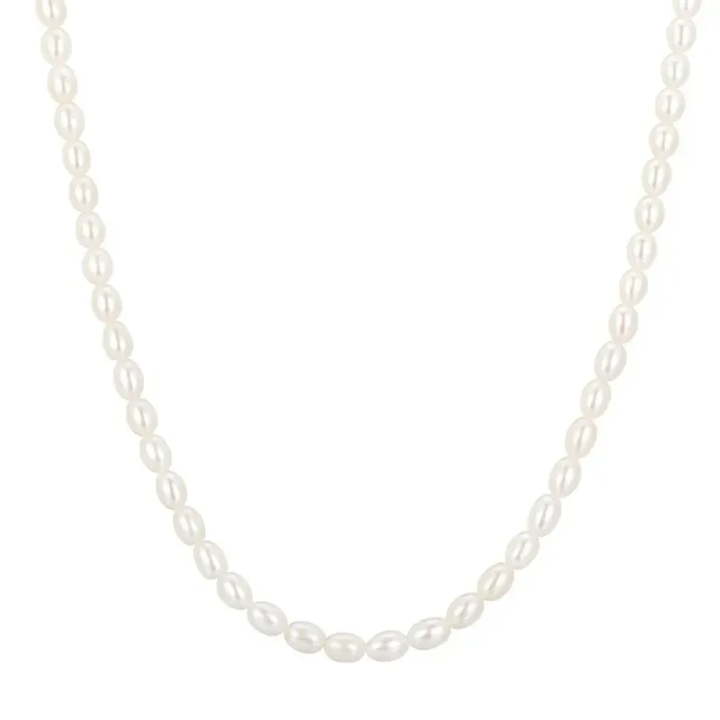 Κολιέ με μαργαριτάρια Ania Haie 925 Χρυσό Pearl Beaded N069-02G N069-02G Ασήμι
