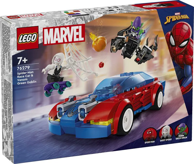 LEGO® Super Heroes Spider-Man Race Car & Venom Green Goblin (76279)