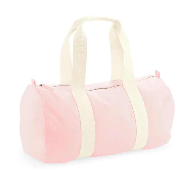 Τσάντα Σακ Βουαγιάζ Westford Mill W814 EarthAware Organic Barrel Bag Pastel Ροζ