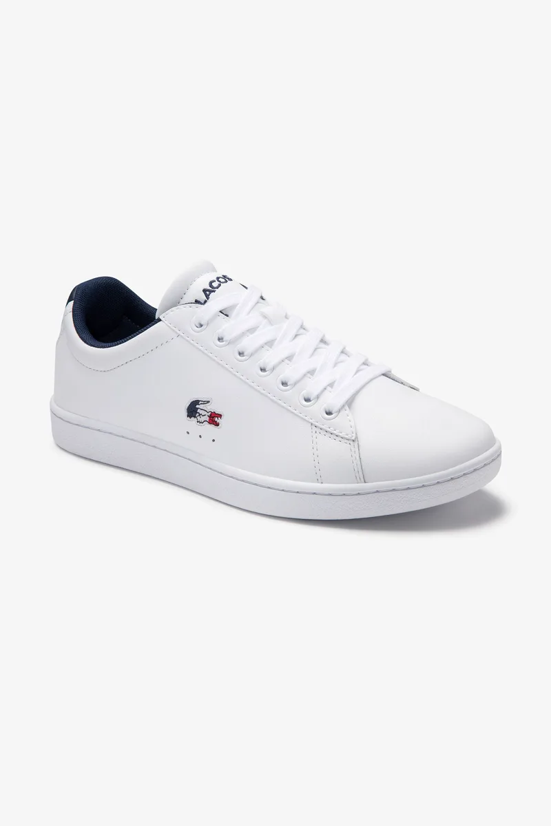 Lacoste γυναικεία sneakers "Carnaby Evo Tricolore" - 39SFA0048407 Λευκό