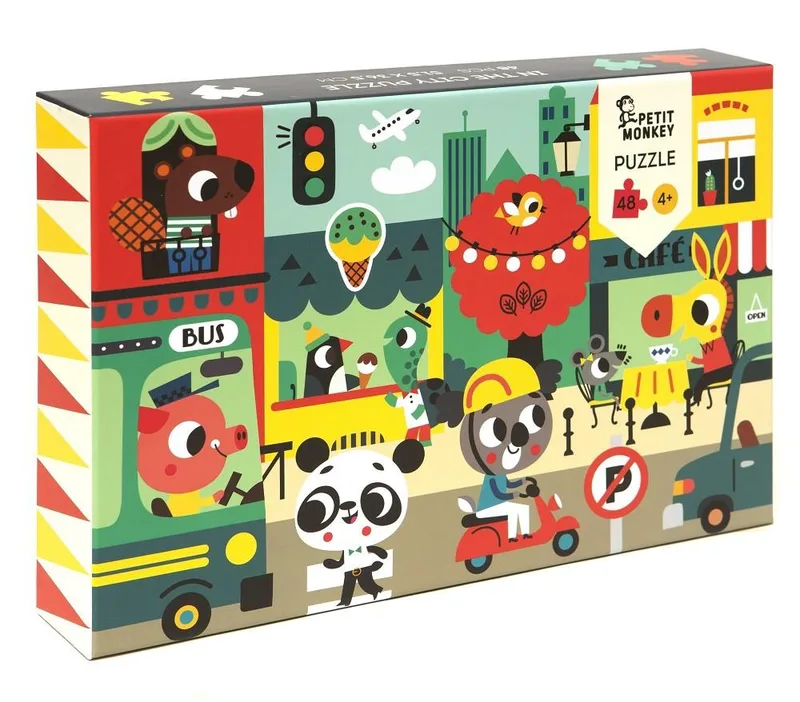 Παζλ Στην Πόλη Petit Monkey PTM-PMG008 - Petit Monkey - PTM-PMG008