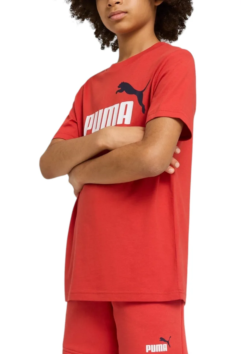 Μπλούζα Κοντομάνικη Puma Essentials Colour No.1 Logo Tee 685778-15 Αγόρι