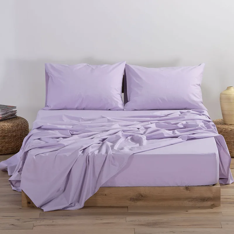 Σεντόνι Μεμονωμένο Μονό 100X200+30 Nef Nef Basic 1159-Lavender Με Λάστιχο (100x200+30)