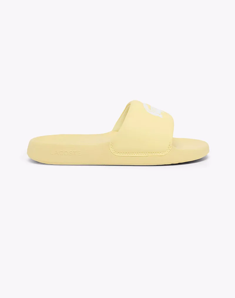 LACOSTE ΠΑΠΟΥΤΣΙΑ ΓΥΝΑΙΚΕΙΑ SERVE SLIDE 1.0 1261 37-51CFA0006241-0000 LightYellow