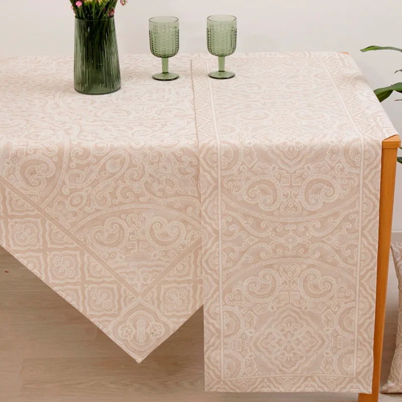 Καρέ 100x100 Dimeco Capri Μπεζ 100x100