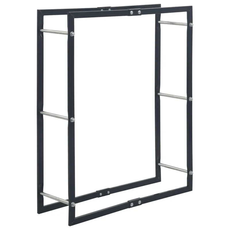 vidaXL Ράφι �αυσ�ξυλων �α��ο 80 x 25 x 100 εκ. Ατσάλινο