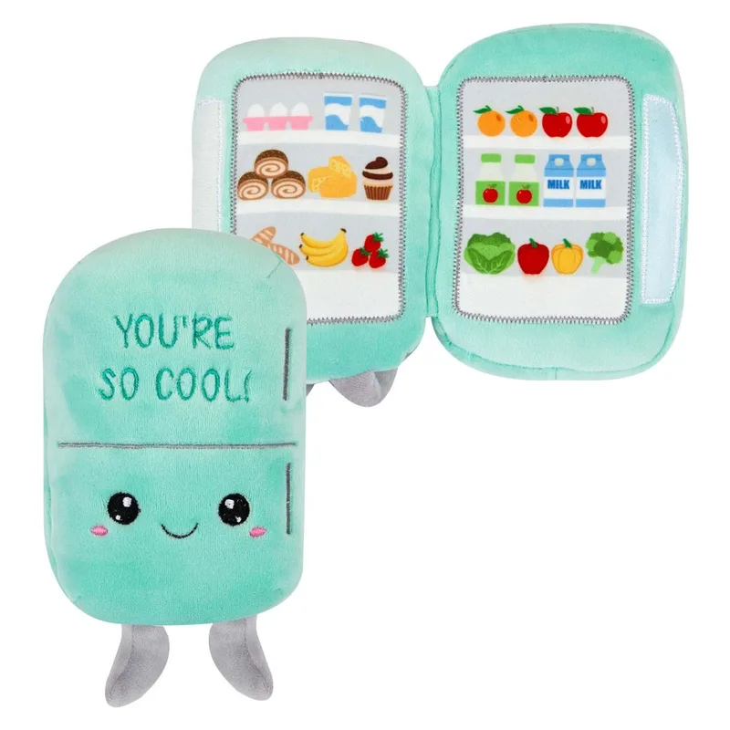 Λούτρινο Pms Fridge Plush 20cm Ψυγείο Γαλάζιο