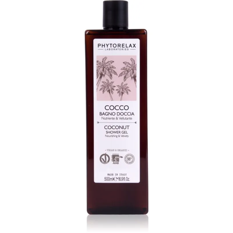 Phytorelax Laboratories Coconut θρεπτικό τζελ για ντους 500 ml