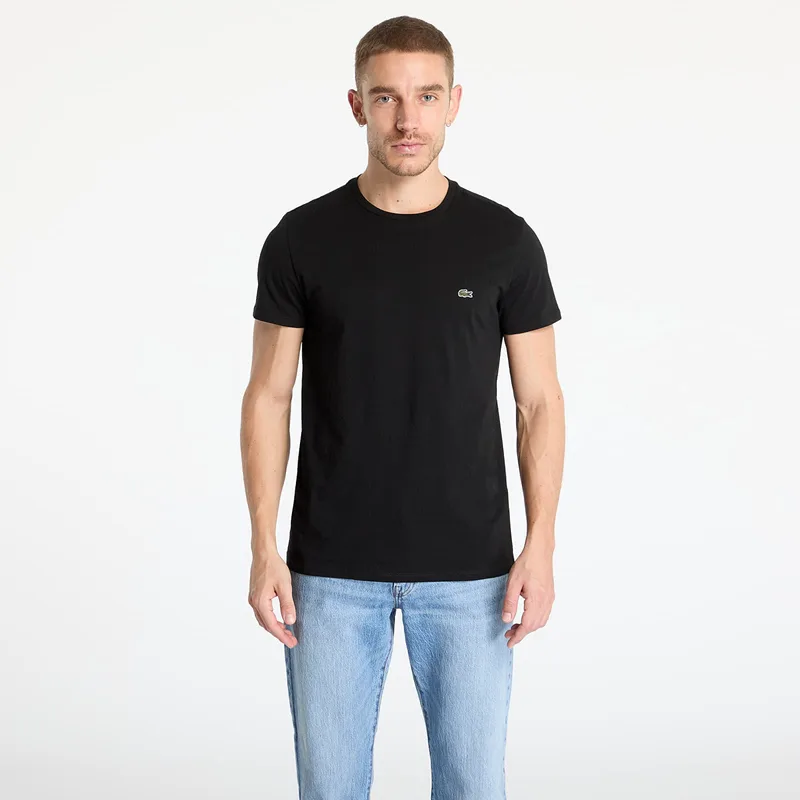 T-shirt LACOSTE Base T-shirt Black L