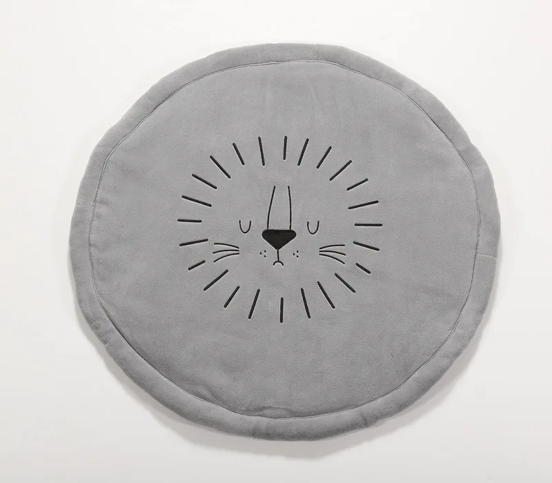 Χαλάκι Παιχνιδιού Nef-Nef Sleeping Lion Grey D.90