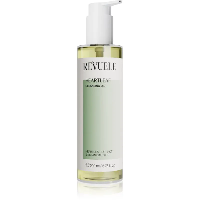 Revuele Heartleaf Cleansing Oil καθαριστικό λάδι και ντεμακιγιάζ για το πρόσωπο 200 ml