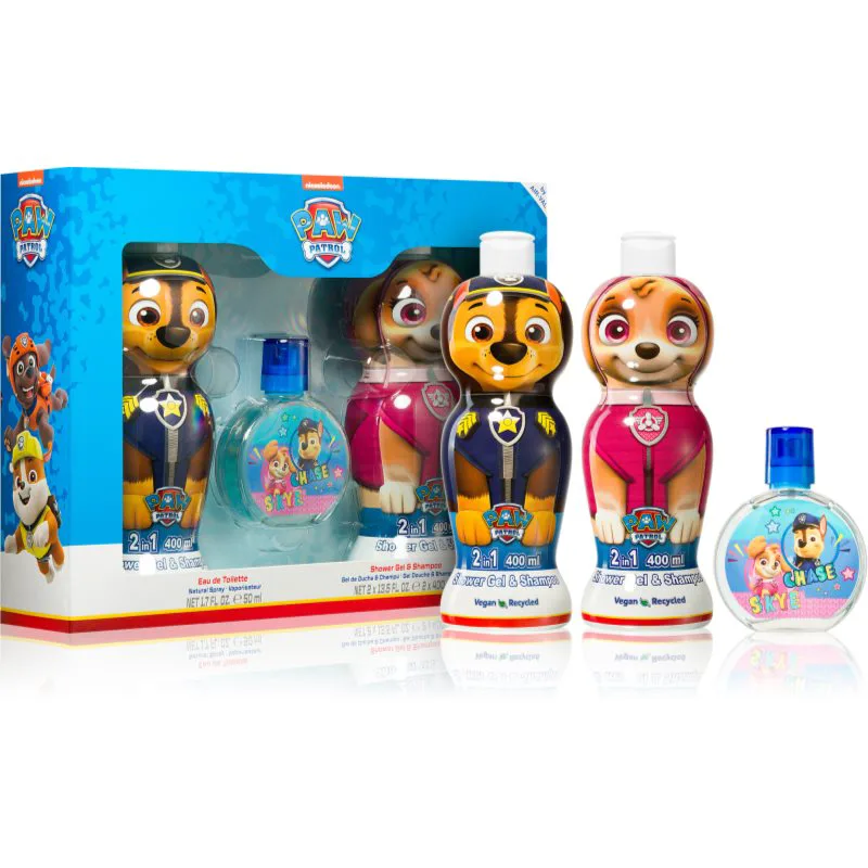 Nickelodeon Paw Patrol Shower Gel and Shampoo Set σετ δώρου για παιδιά