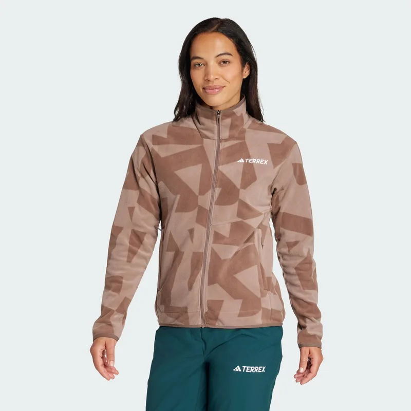 adidas Terrex Multi Printed Full-Zip Fleece Γυναικεία Ζακέτα (9000239057_87911)