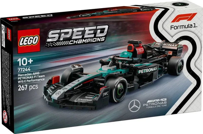LEGO SPEED CHAMPIONS MERCEDES AMG F1 W15 RACE CAR (77244)