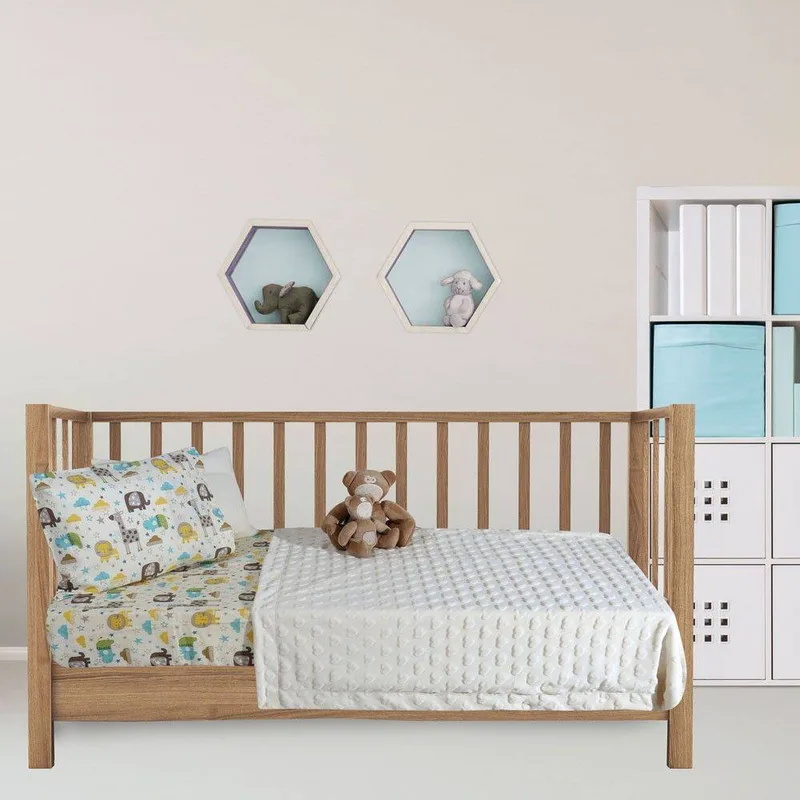 ΒΡΕΦΙΚΗ ΚΟΥΒΕΡΤΑ ΚΟΥΝΙΑΣ DAS HOME RELAX LINE 110Χ150 ΕΚΡΟΥ 6365