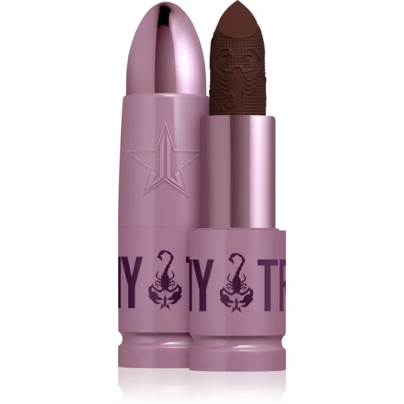 Jeffree Star Cosmetics Scorpio Shiny Trap Lipstick Κρεμώδες κραγιόν με έντονες χρωστικές απόχρωση Loyalty > Everything 3 γρ