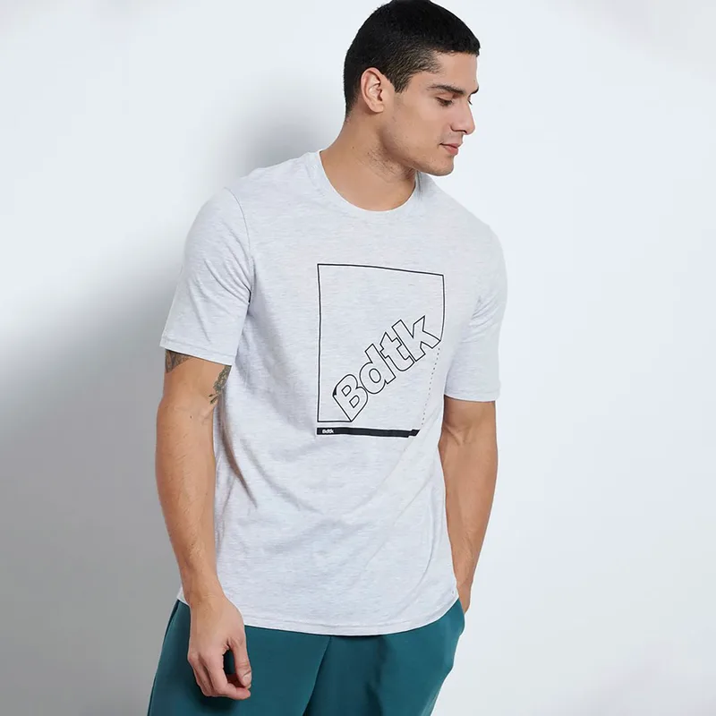 BDTK LOGO T-SHIRT ΓΚΡΙ