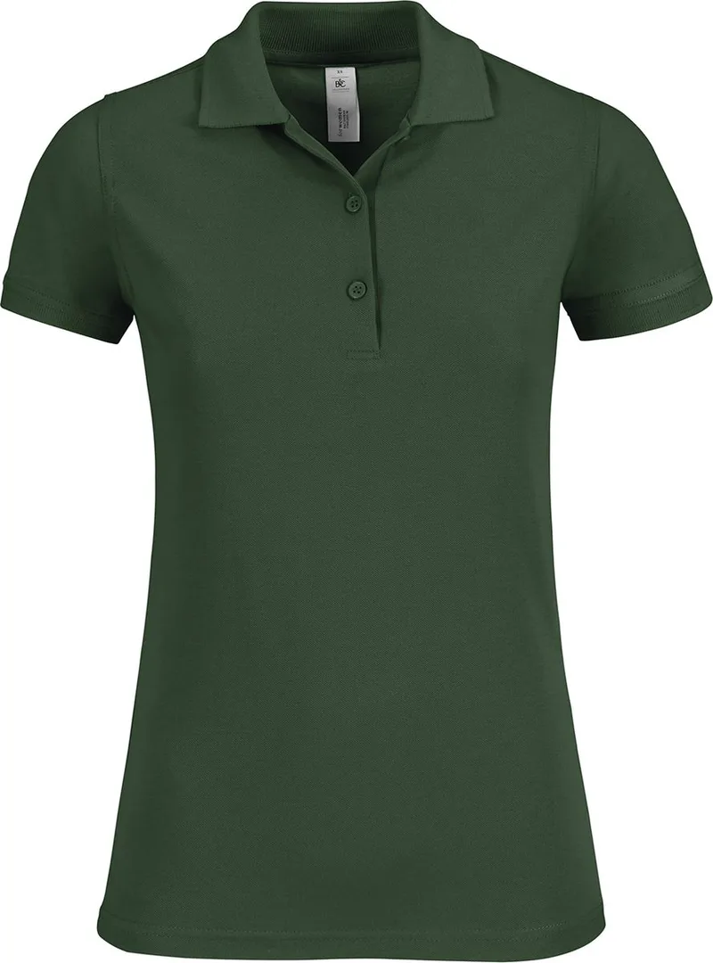 Γυναικεία Μπλούζα Polo PW457 B&C Safran Timeless Bottle Green