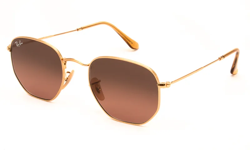 RAY BAN ΓΥΑΛΙΑ ΗΛΙΟΥ RAY BAN HEXAGONAL 3548N 912443 5121 3548N Χρυσό
