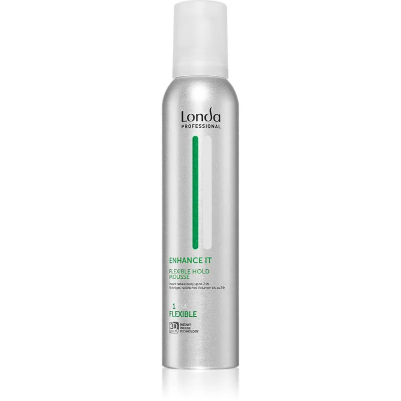 Londa Professional Enhance it Flexible Hold Mousse αφρός για τα μαλλιά για όγκο 200 ml
