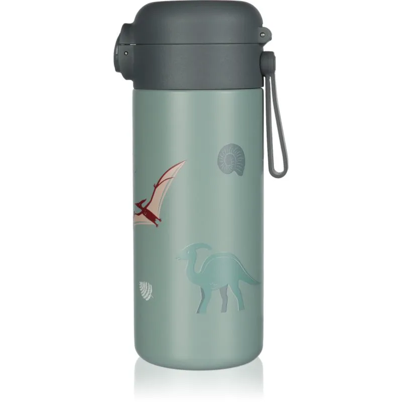 Zopa Thermo Bottle with Silicone Holder and Drinking Spout θερμός με καλαμάκι Dino 350 ml