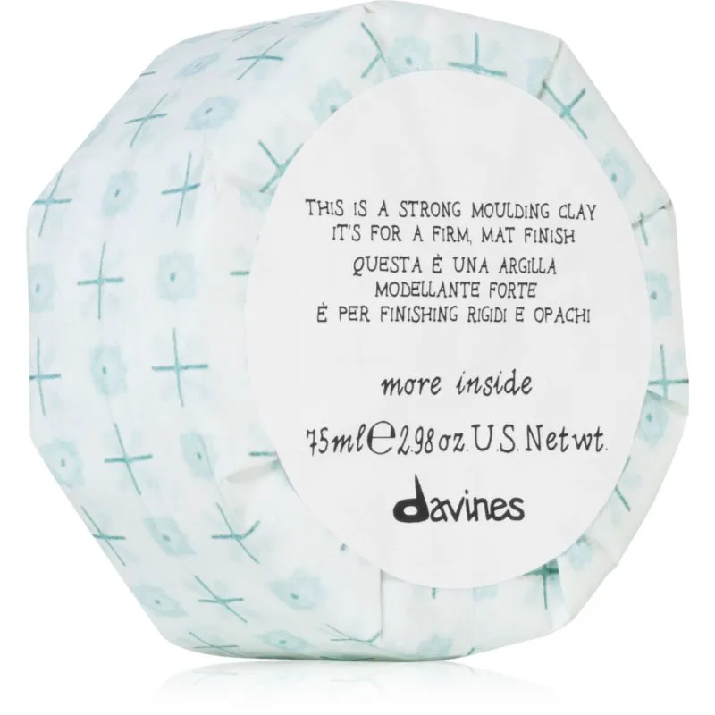 Davines More Inside Strong Moulding Clay στάιλινγκ άργιλο για τα μαλλιά 75 ml
